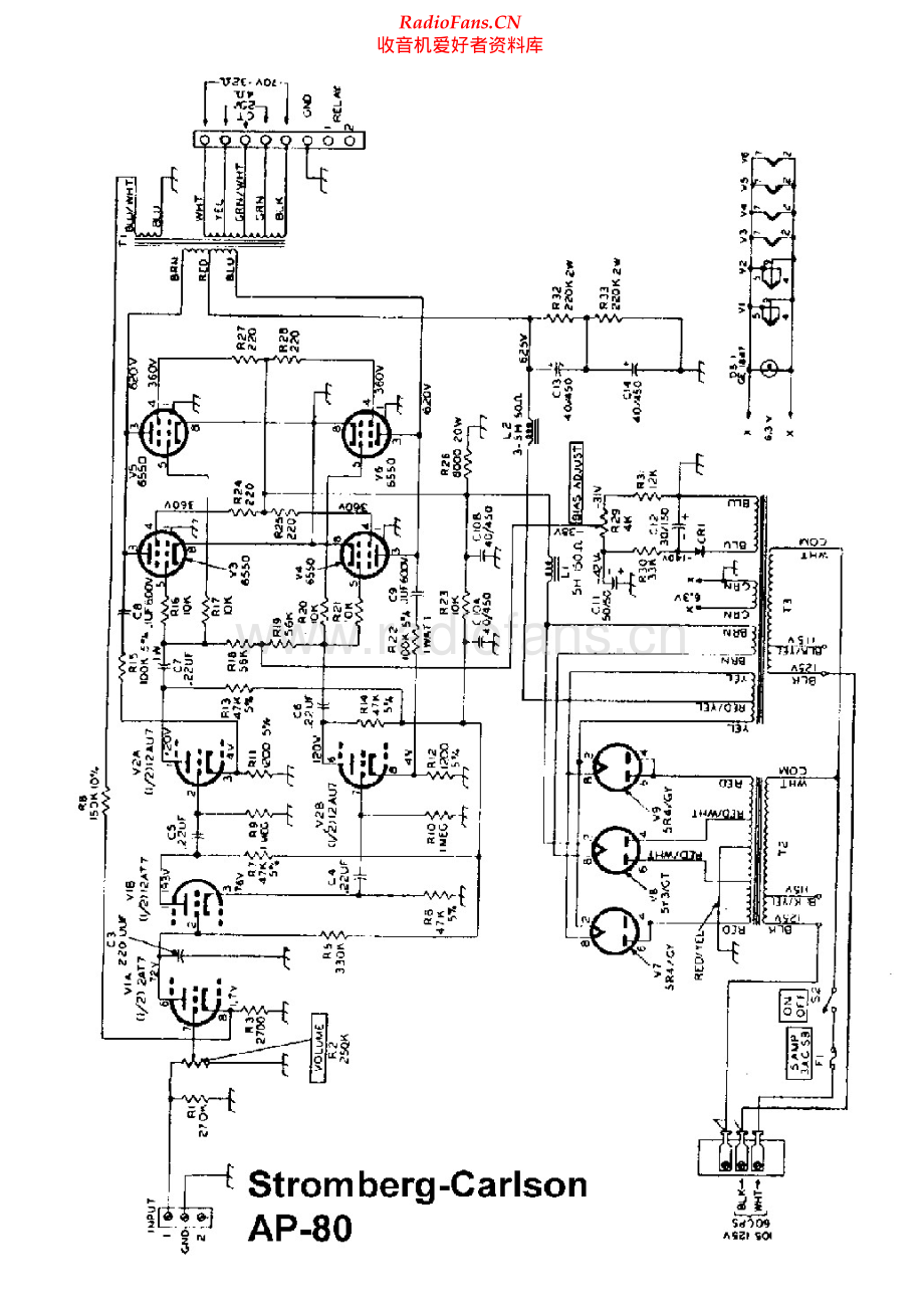 StrombergCarlson-AP80-pwr-sch2 维修电路原理图.pdf_第1页