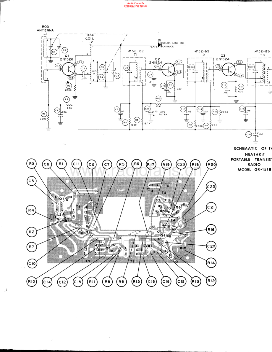 Heath-GR151B-pr-sch 维修电路原理图.pdf_第1页