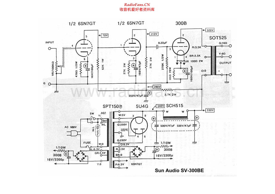 Sun-SV300BE-pwr-sch 维修电路原理图.pdf_第1页