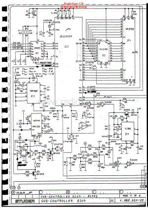 Revox-B209-subc-sch 维修电路原理图.pdf
