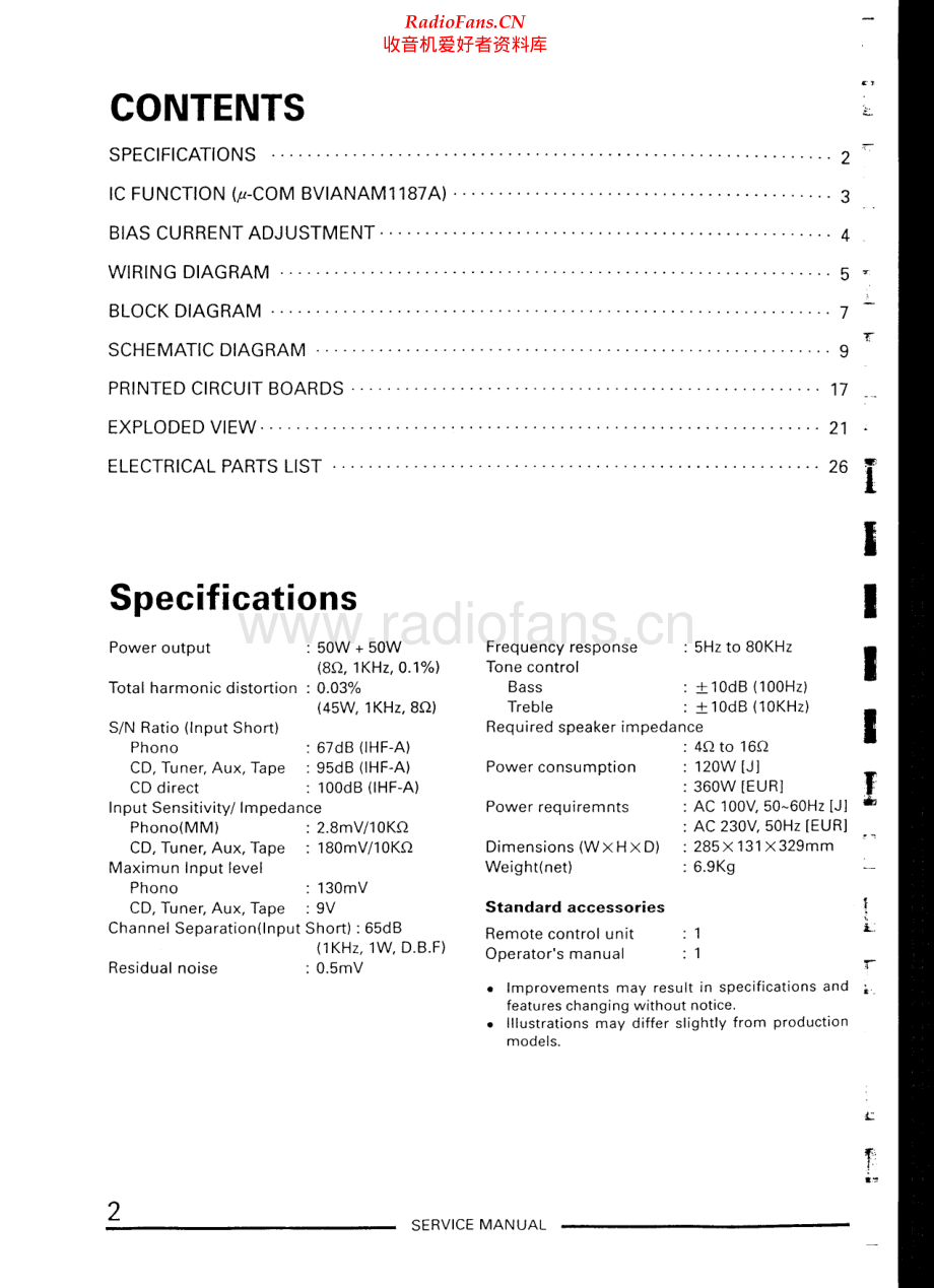 Teac-AH500I-int-sm 维修电路原理图.pdf_第2页