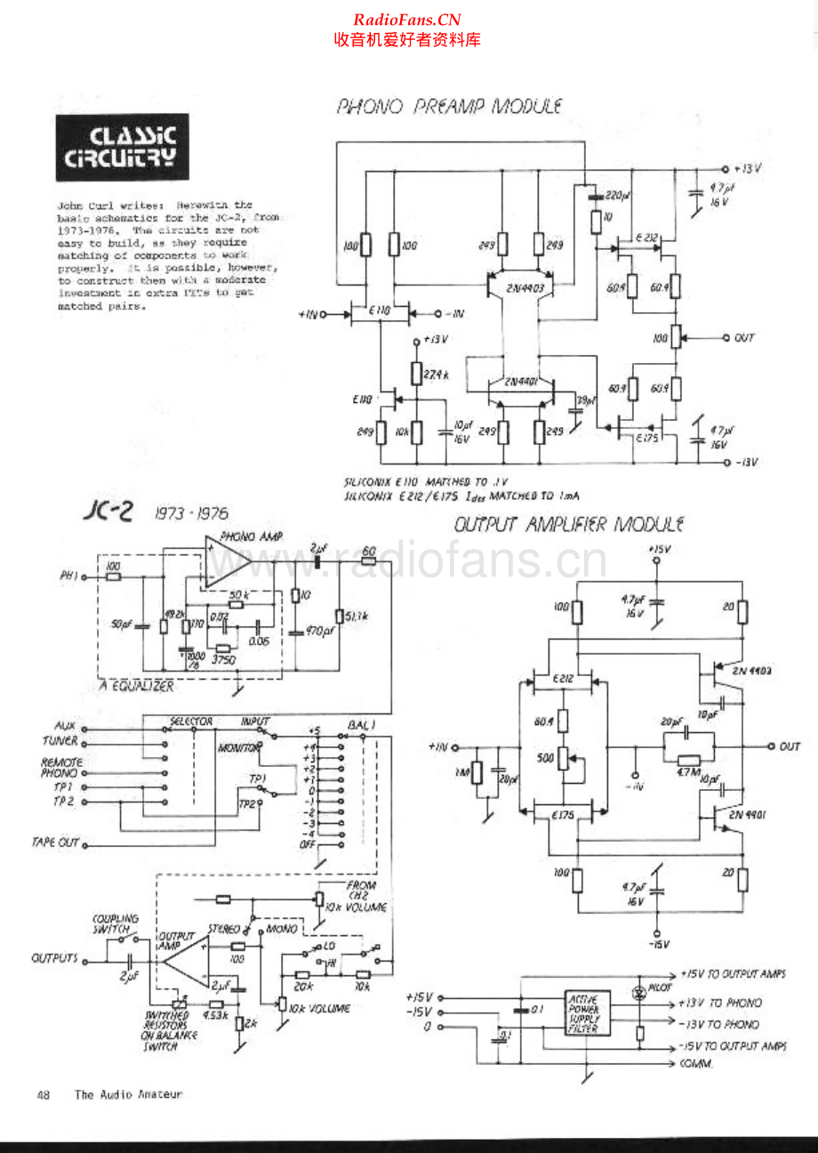 MarkLevinson-JC2-int-sch 维修电路原理图.pdf_第1页