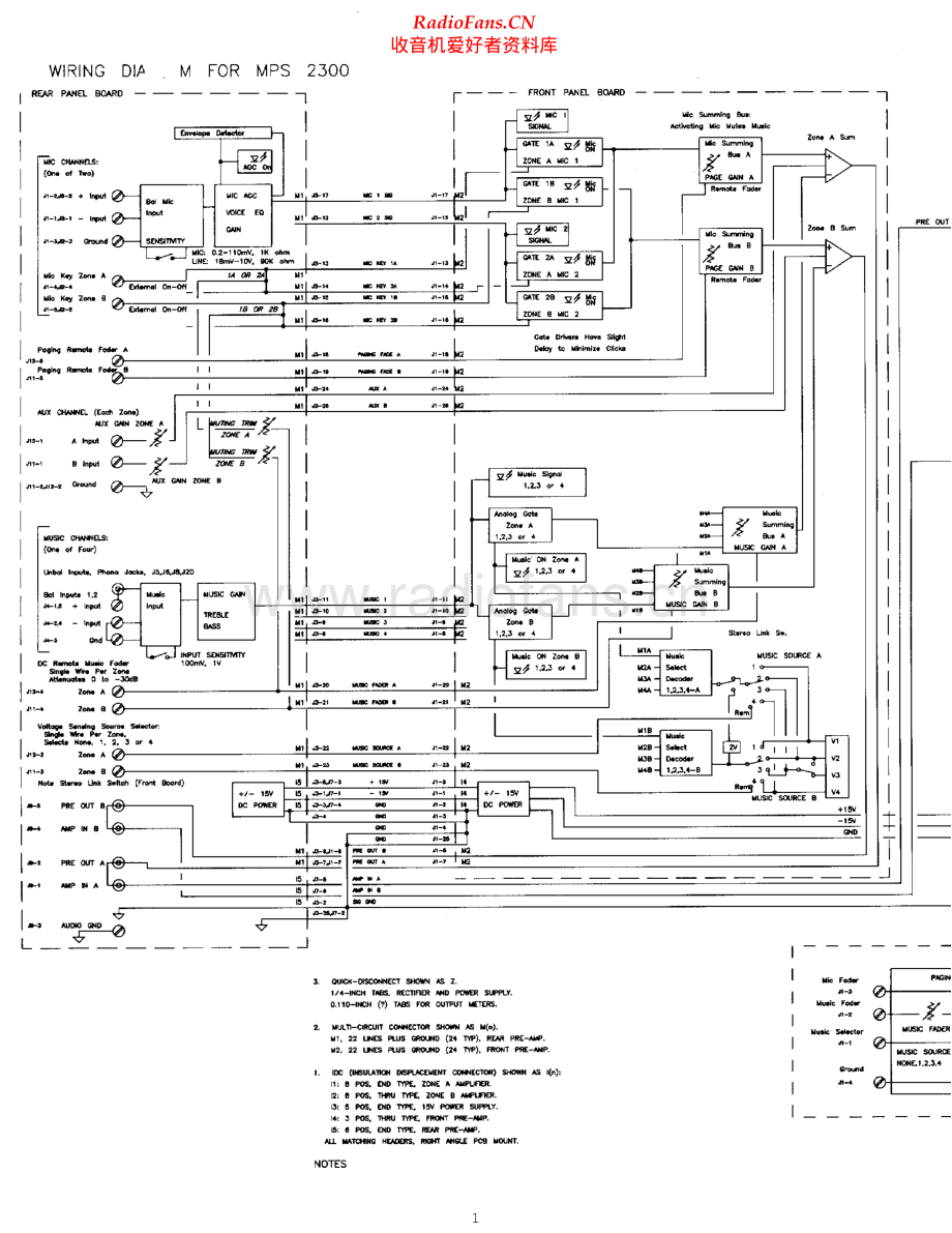 QSC-MPS2300-pwr-sch 维修电路原理图.pdf_第1页