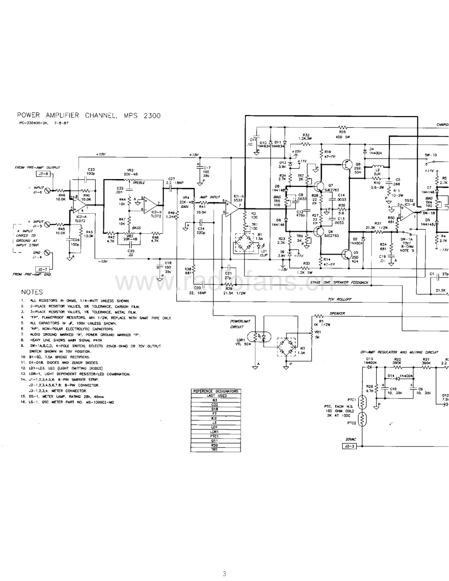 QSC-MPS2300-pwr-sch 维修电路原理图.pdf_第3页