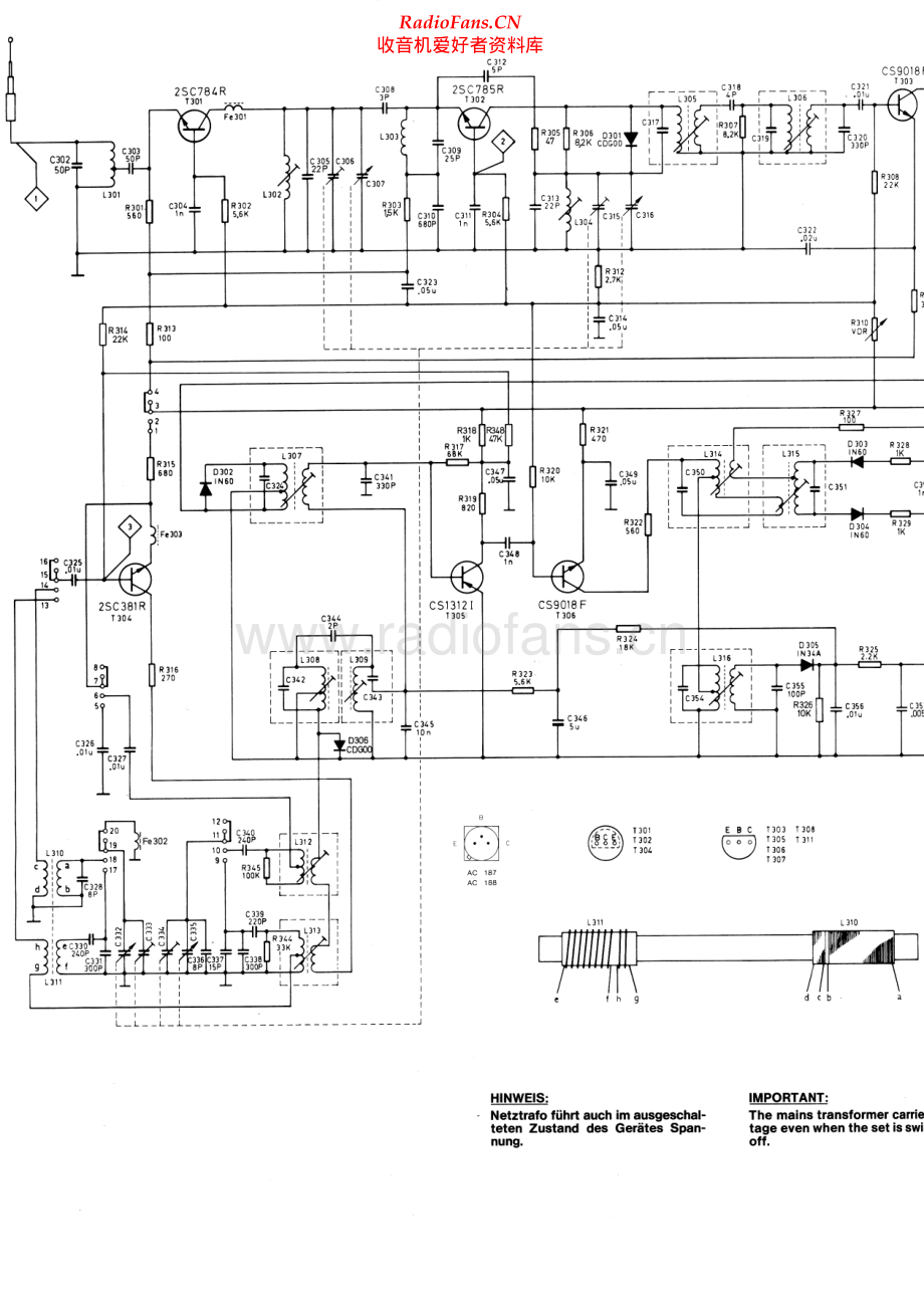 Nordmende-CambridgeH-pr-sm 维修电路原理图.pdf_第2页