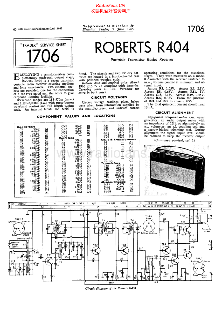 Roberts-R404-pr-sm 维修电路原理图.pdf_第1页