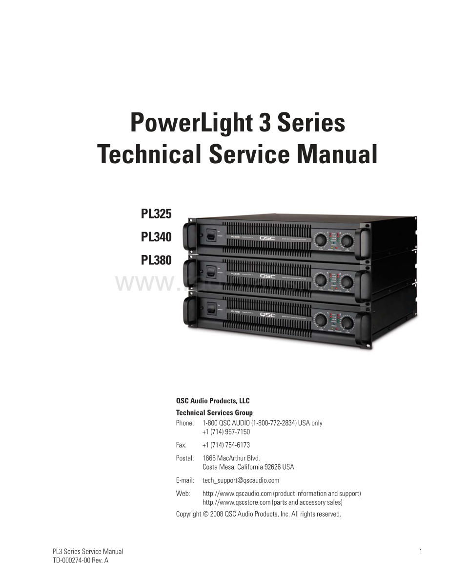 QSC-PowerLight3-pwr-sm 维修电路原理图.pdf_第3页