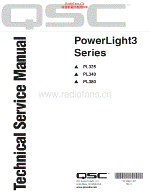 QSC-PowerLight3-pwr-sm 维修电路原理图.pdf