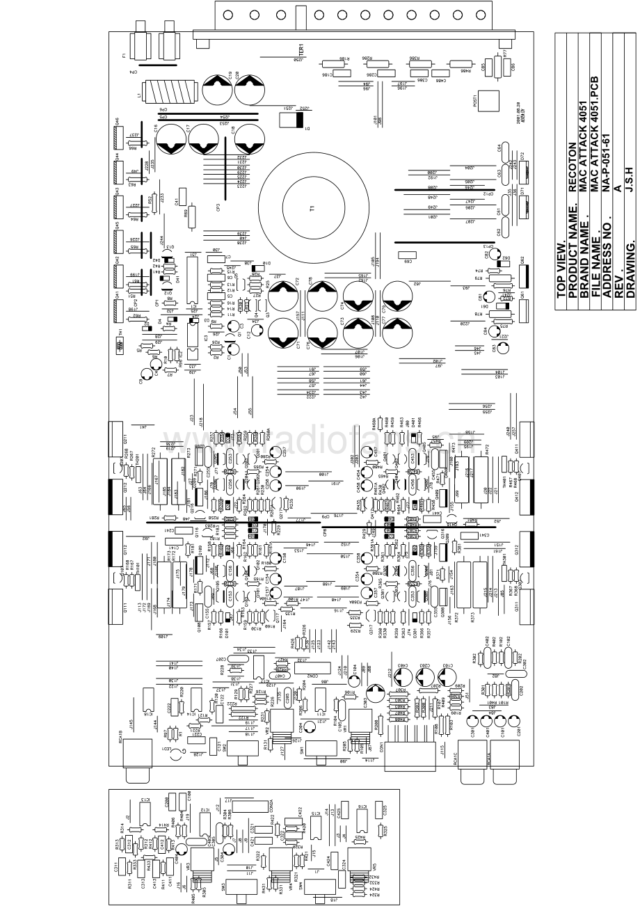 MacAttack-4051-pwr-sch 维修电路原理图.pdf_第3页