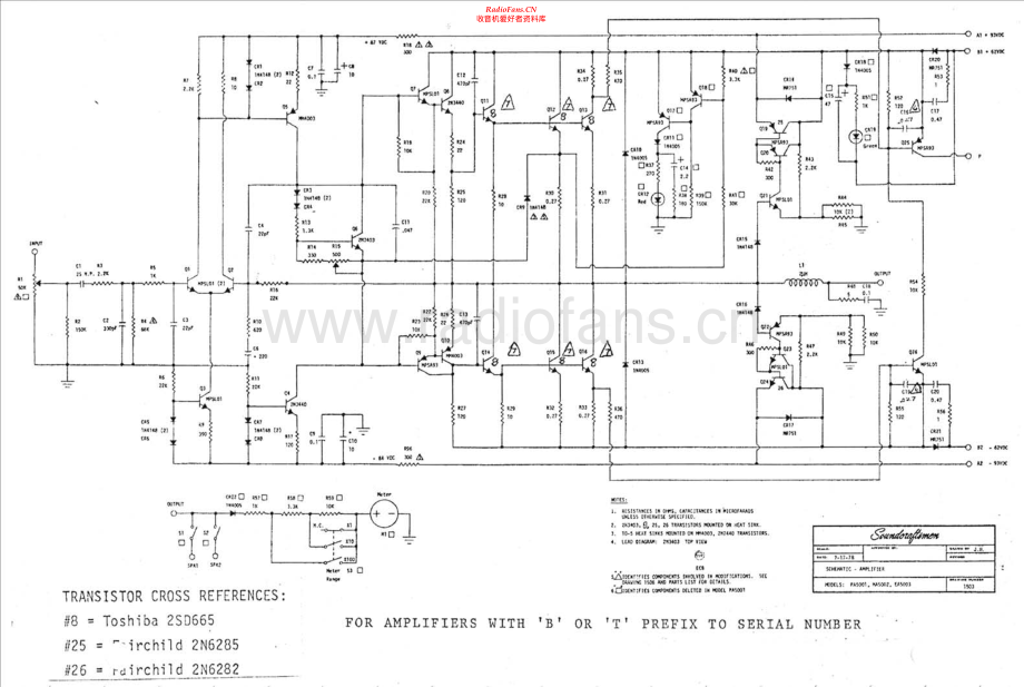 Soundcraftsmen-PA5001-pwr-sch 维修电路原理图.pdf_第1页