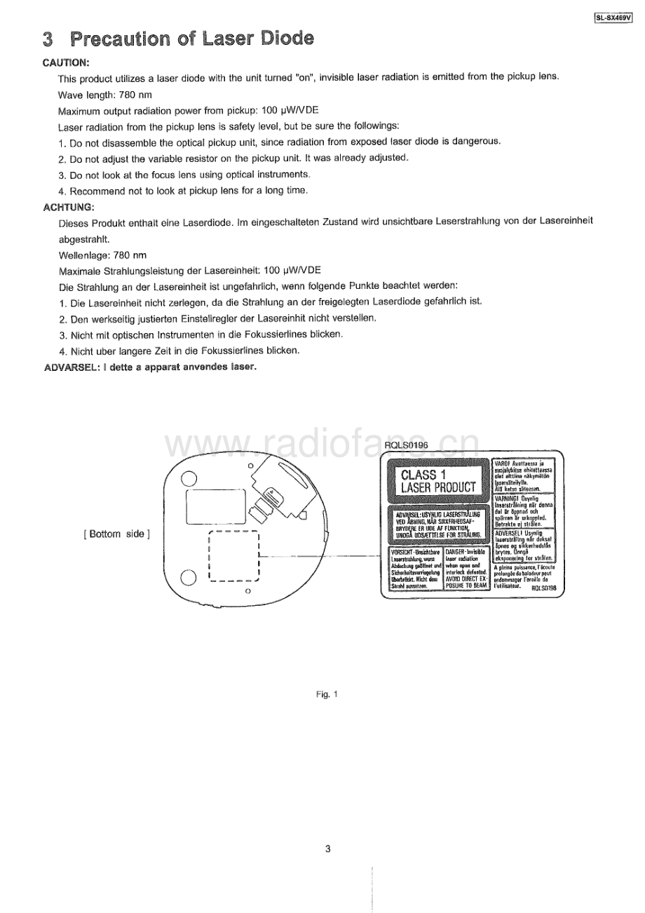 Panasonic-SLSX469V-dm-sm 维修电路原理图.pdf_第3页