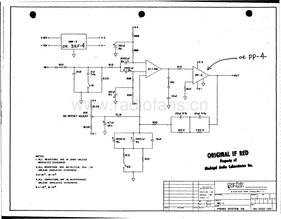 MarkLevinson-ML1-pre-sch 维修电路原理图.pdf_第3页