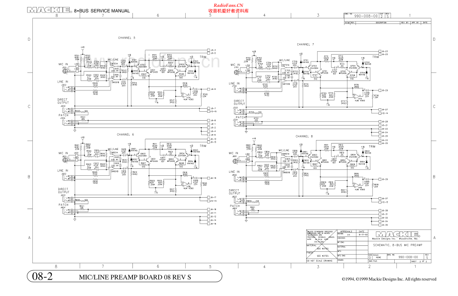 Mackie-8BUS-mix-sch 维修电路原理图.pdf_第2页