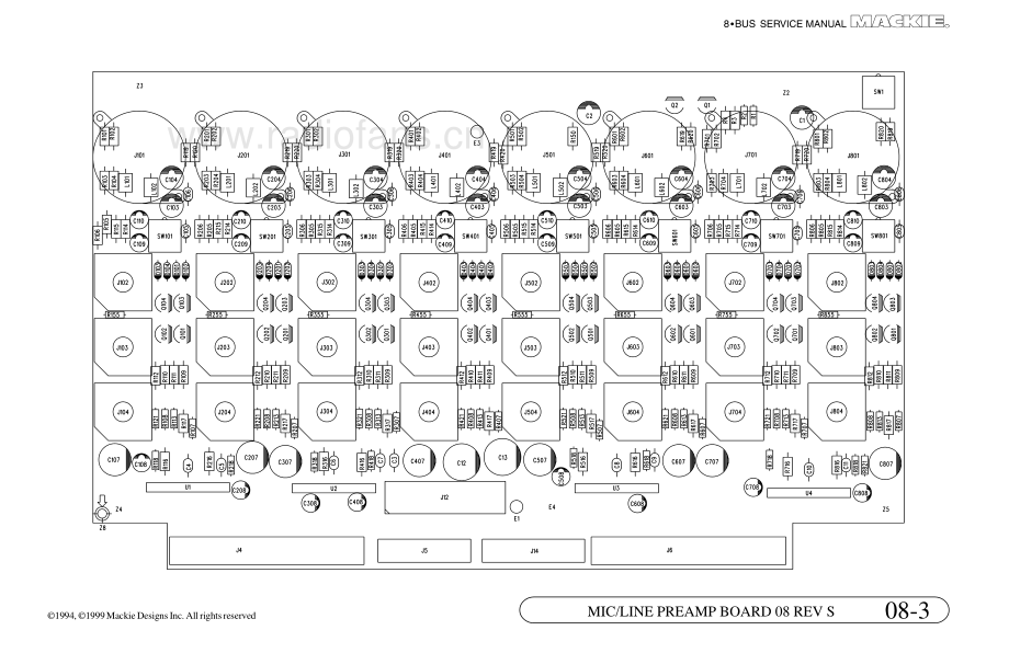 Mackie-8BUS-mix-sch 维修电路原理图.pdf_第3页