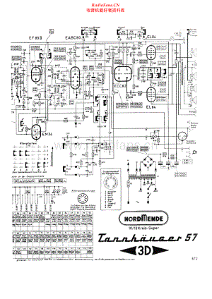 Nordmende-Arabella58-pr-sch 维修电路原理图.pdf