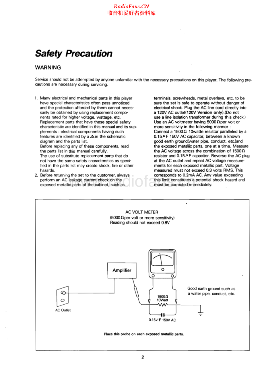 Sherwood-AX5010R-int-sm 维修电路原理图.pdf_第2页