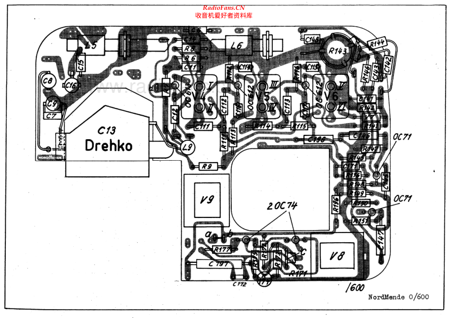 Nordmende-0600-pr-pcb 维修电路原理图.pdf_第1页