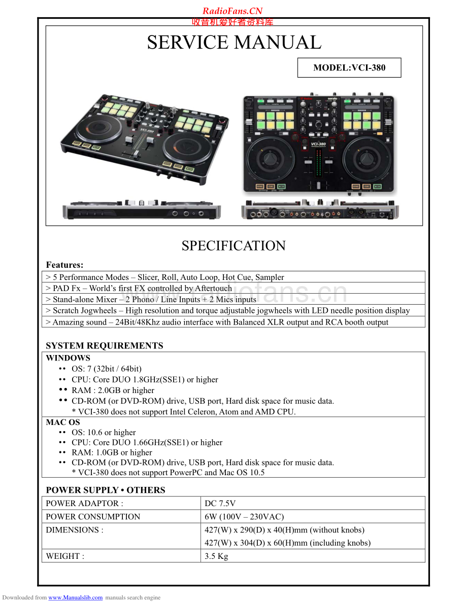 Vestax-VCI380-djc-sm 维修电路原理图.pdf_第1页