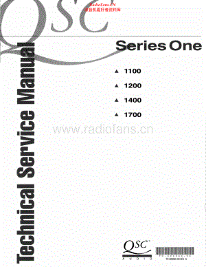 QSC-1400-pwr-sm 维修电路原理图.pdf
