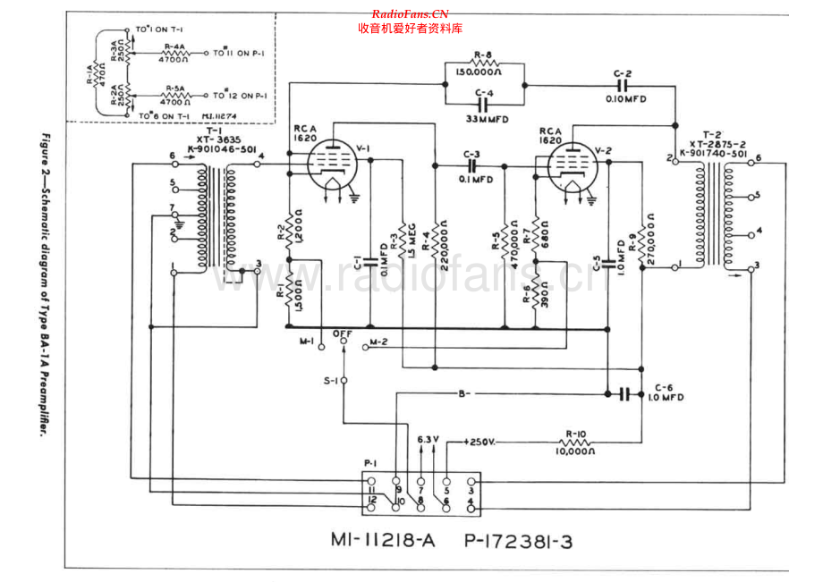 RCA-BA1A-pre-sch 维修电路原理图.pdf_第1页