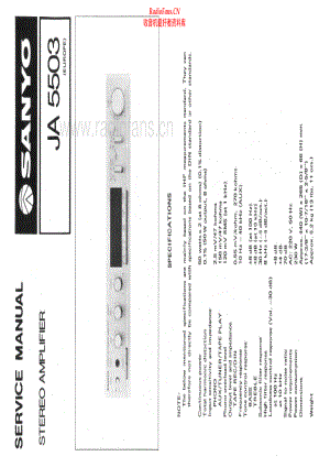 Sanyo-JA5503-int-sm 维修电路原理图.pdf