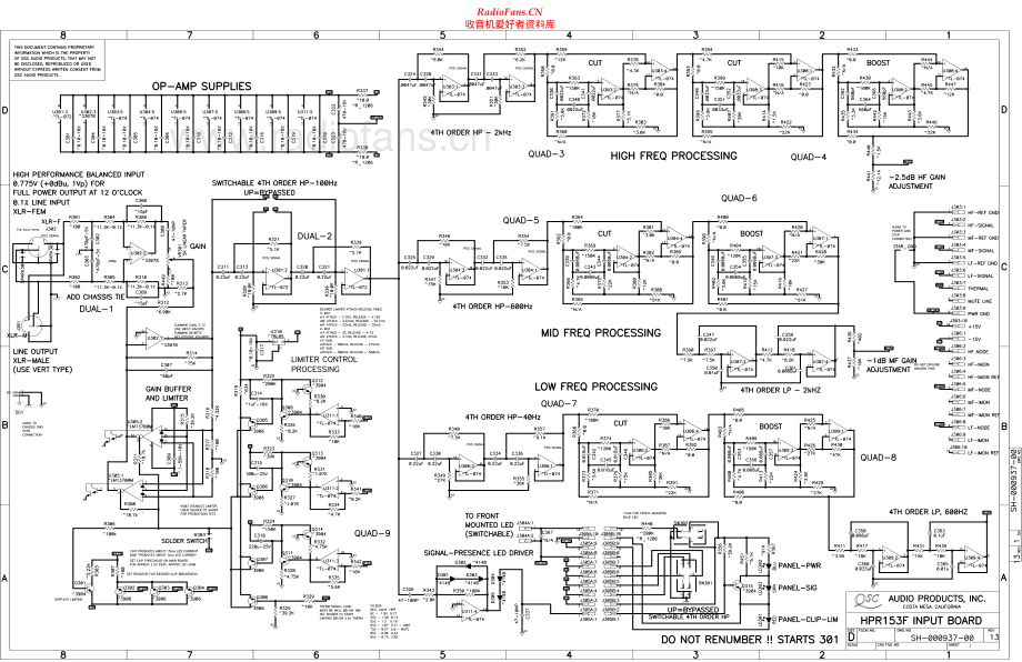 QSC-HPR153f-spk-sch 维修电路原理图.pdf_第1页