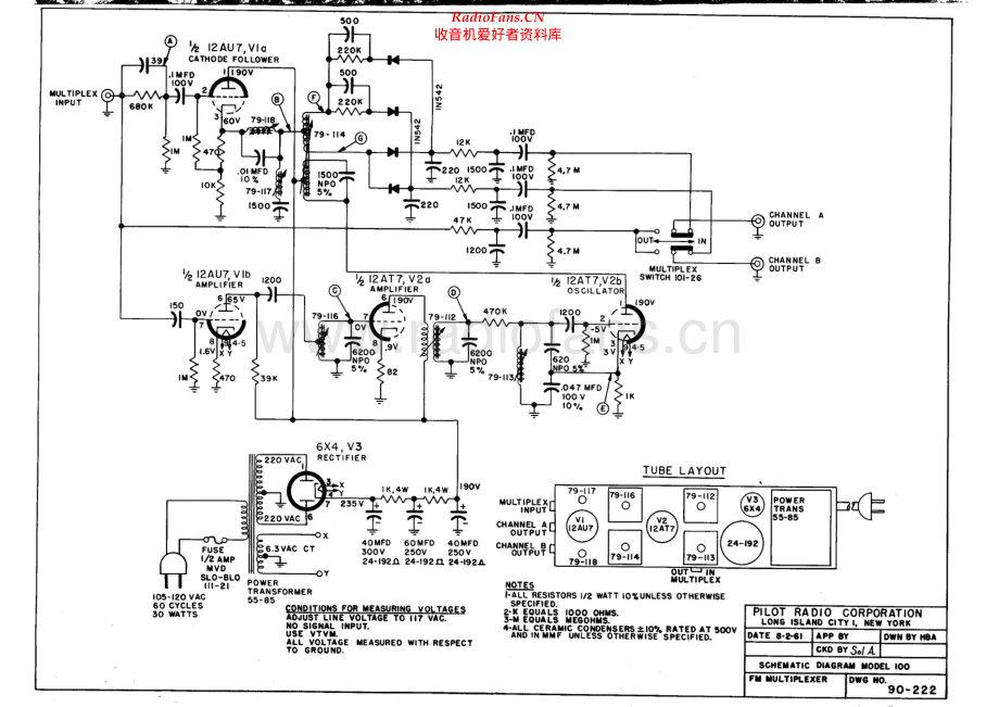 Pilot-100-mpx-sch 维修电路原理图.pdf_第1页