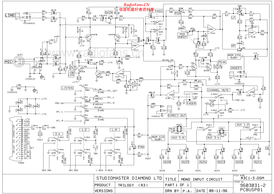 Studiomaster-Trilogy206-mix-sch 维修电路原理图.pdf_第1页