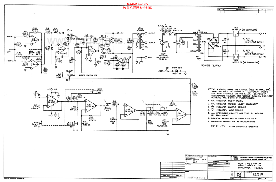 Urei-556-bf-sch 维修电路原理图.pdf_第1页