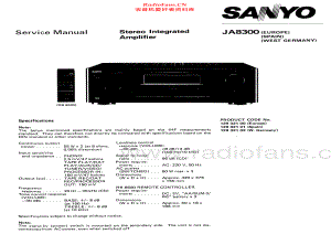 Sanyo-JA8300-int-sm 维修电路原理图.pdf