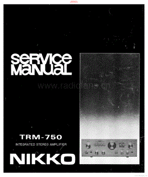 Nikko-TRM750-int-sch 维修电路原理图.pdf