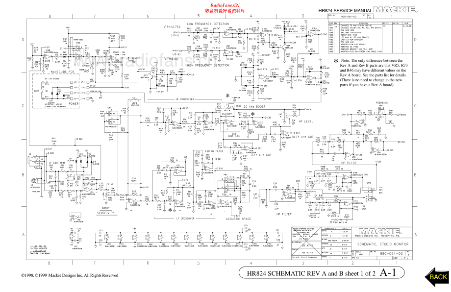 Mackie-HR824-spk-sch 维修电路原理图.pdf_第1页