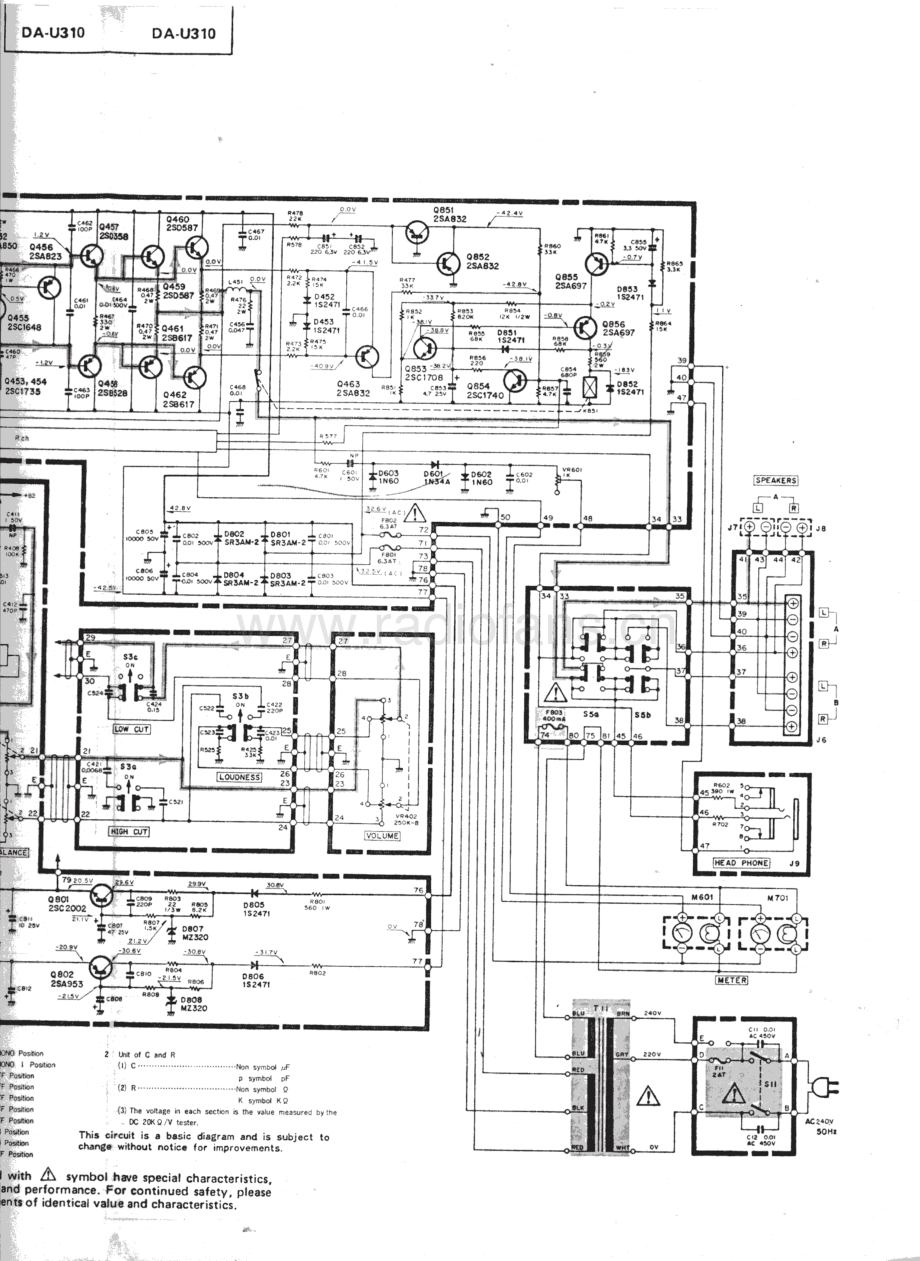 Mitsubishi-DAU310-int-sch 维修电路原理图.pdf_第3页