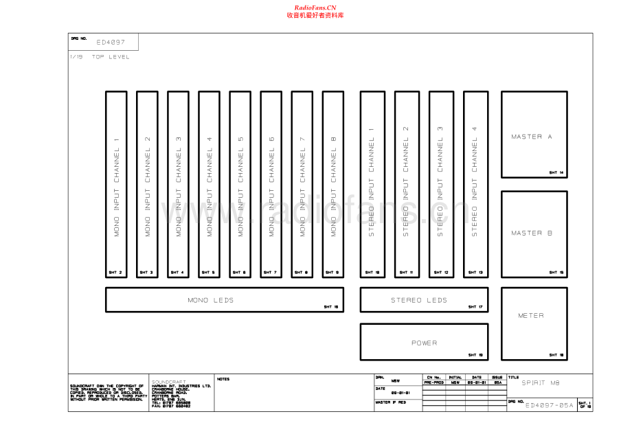 Soundcraft-SpiritM8-mix-sch 维修电路原理图.pdf_第1页