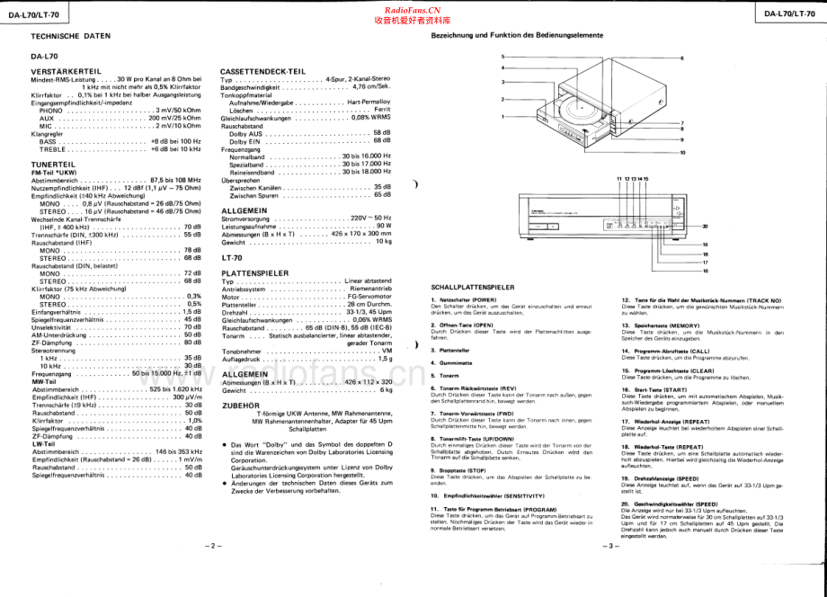 Mitsubishi-DALT70-mc-sm-de 维修电路原理图.pdf_第2页