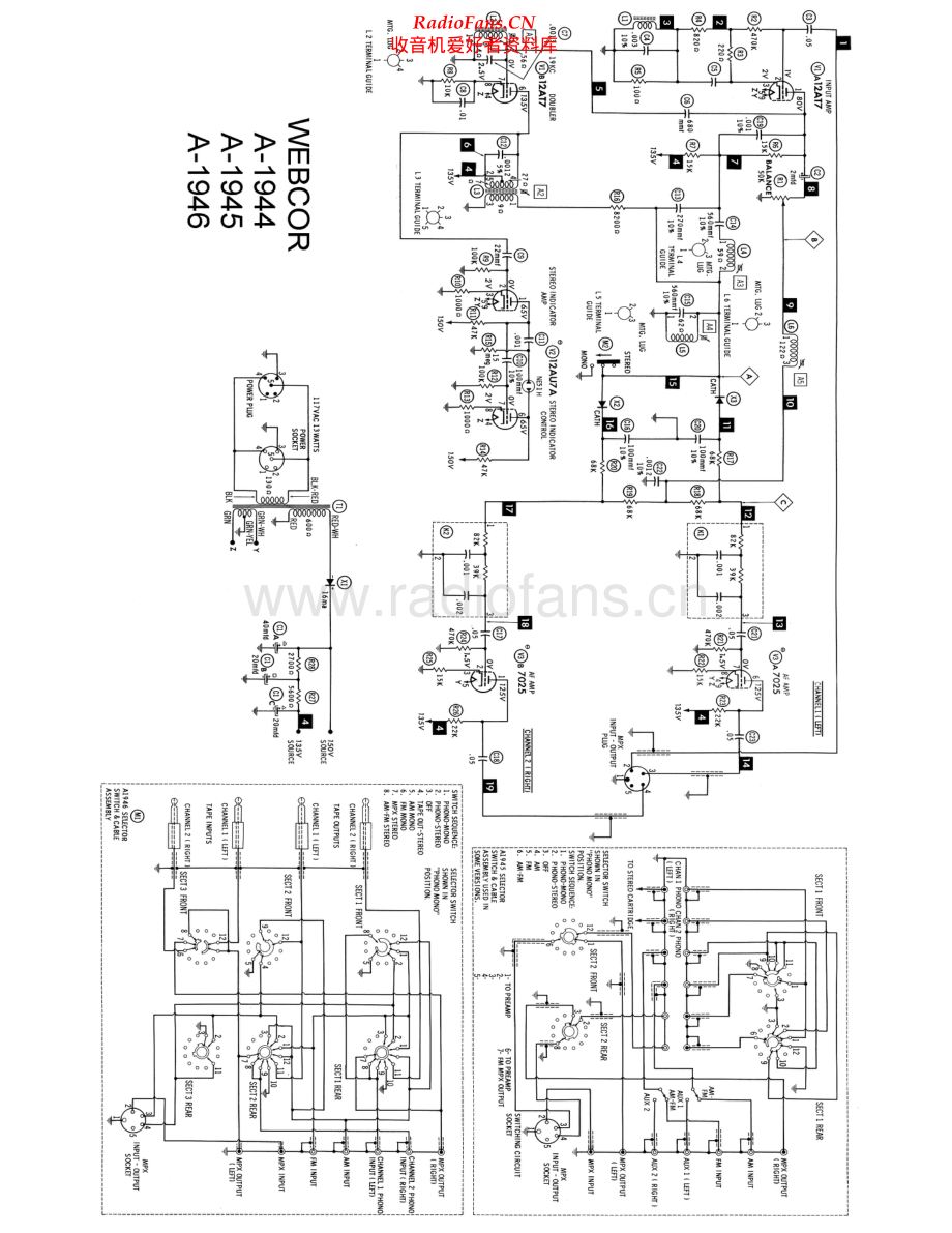 Webcor-A1944-mpx-sch 维修电路原理图.pdf_第1页