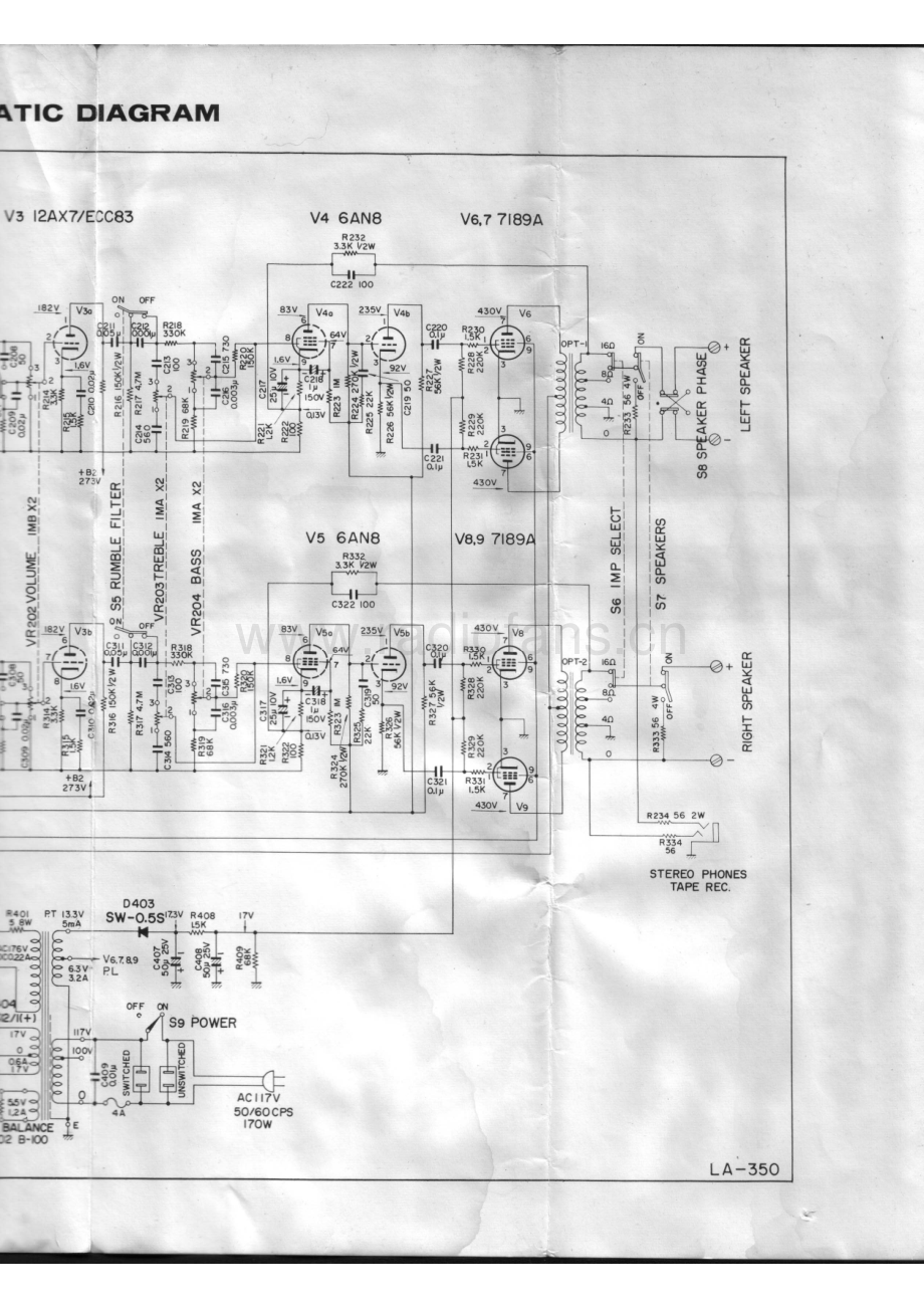 Lafayette-LA350-int-sch 维修电路原理图.pdf_第3页