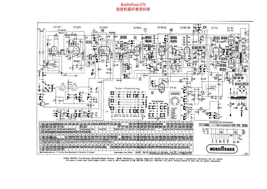 Nordmende-TannhauserArabella-tr-sch 维修电路原理图.pdf_第1页