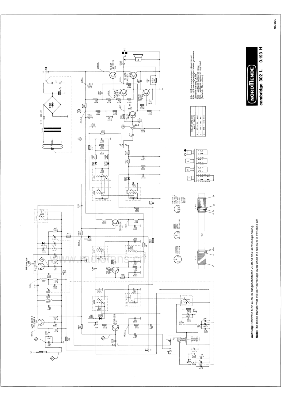 Nordmende-Cambridge302L-pr-sm 维修电路原理图.pdf_第3页