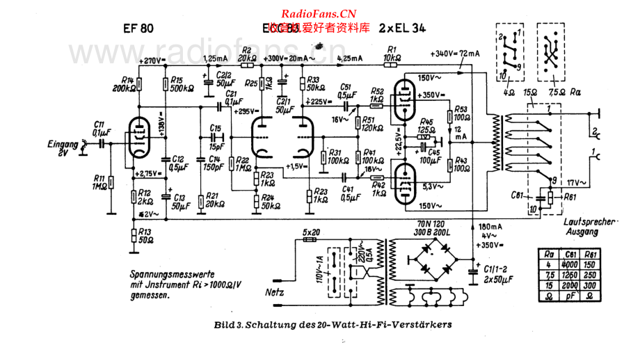 Revox-20Watt-pwr-sch 维修电路原理图.pdf_第1页