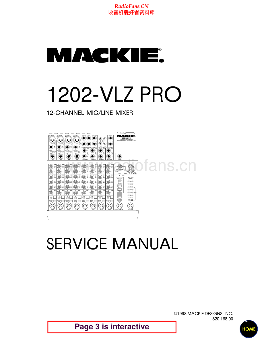 Mackie-1202VLZPRO-mix-sm 维修电路原理图.pdf_第1页