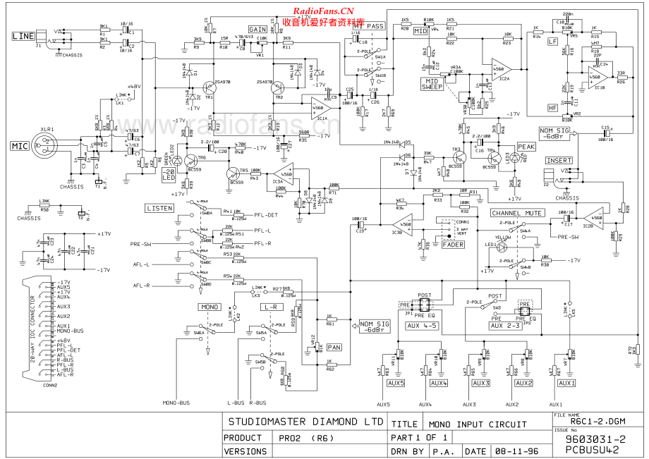 Studiomaster-PRO2_163-mix-sch 维修电路原理图.pdf_第1页