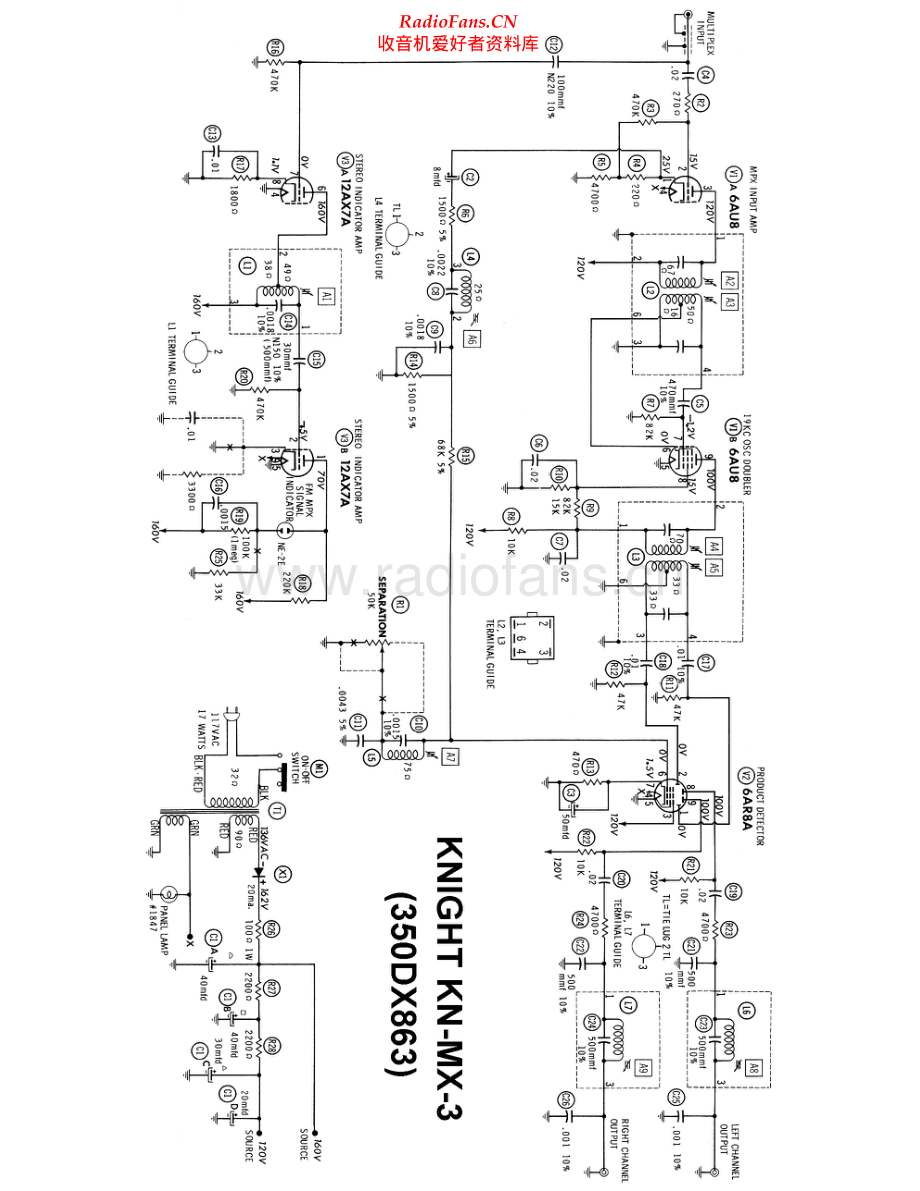 Knight-KNMX3-mpx-sch 维修电路原理图.pdf_第1页