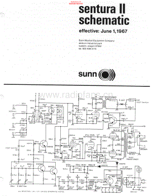 Sunn-Sentura2-pwr-sch 维修电路原理图.pdf