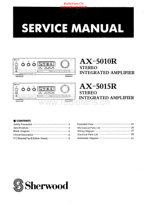 Sherwood-AX5015R-int-sm 维修电路原理图.pdf