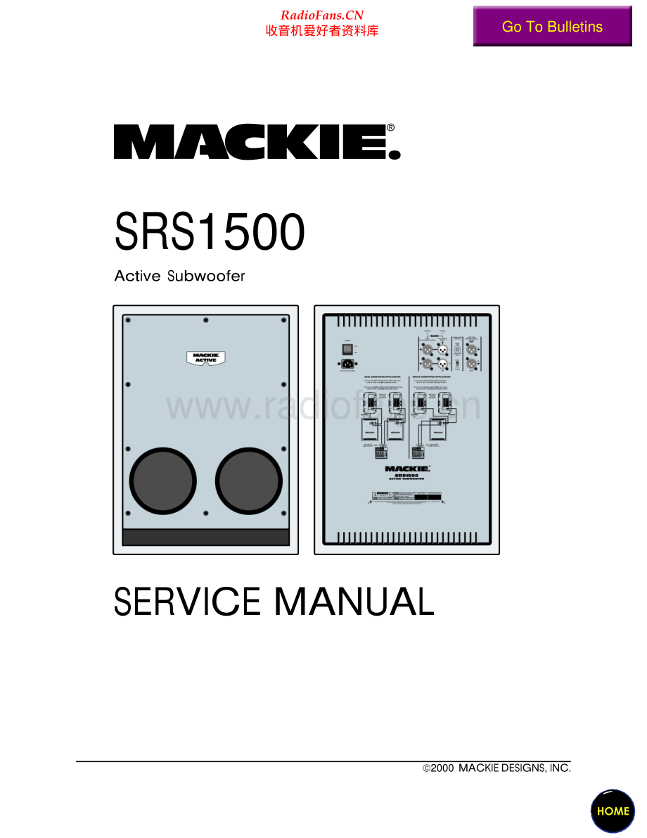 Mackie-SRS1500-sub-sm 维修电路原理图.pdf_第1页