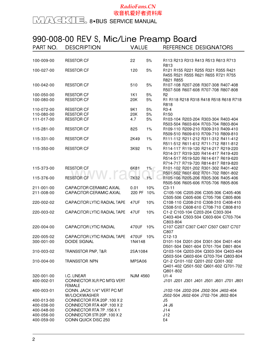 Mackie-8BUS-mix-pl 维修电路原理图.pdf_第2页