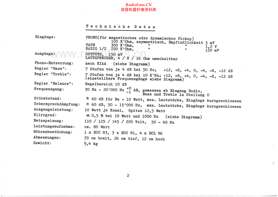 Revox-Model40-int-sch1 维修电路原理图.pdf_第2页