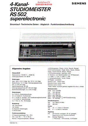Studiomeister-RS502-mix-sm(1) 维修电路原理图.pdf