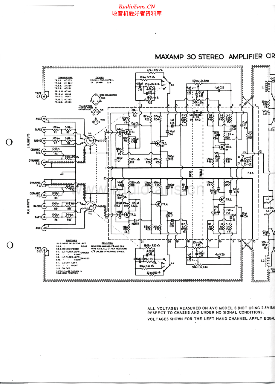 Goodmans-MAXAMP30-int-sch维修电路原理图.pdf_第1页